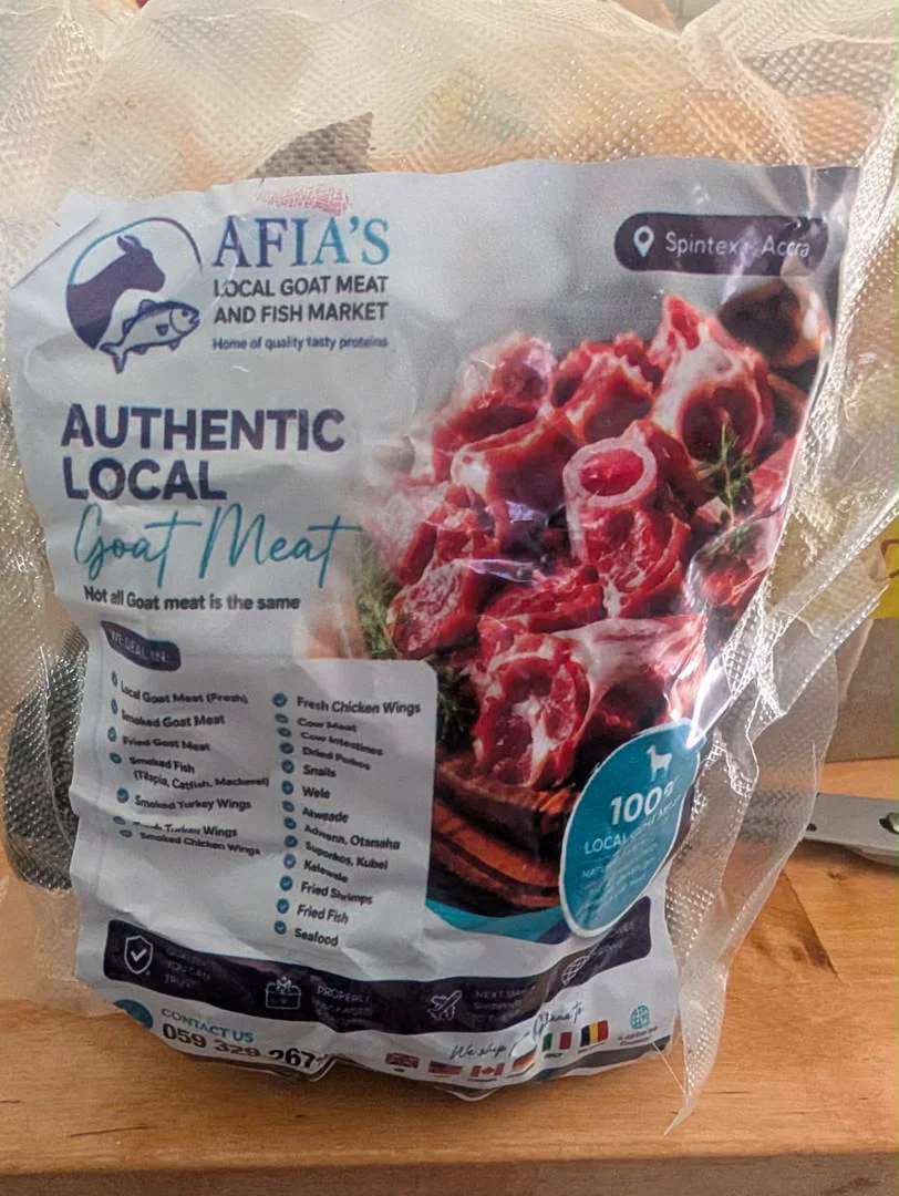Our goat meat pack